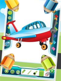 Cкриншот Flying on Plane Coloring Book World Paint and Draw Game for Kids, изображение № 1632813 - RAWG