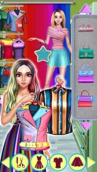 Cкриншот Rainbow Girls Dress Up, изображение № 1565198 - RAWG