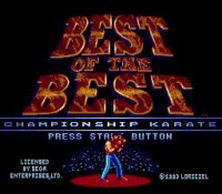 Cкриншот Best of the Best: Championship Karate, изображение № 734784 - RAWG