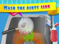 Cкриншот Kids Dish Washing and Cleaning Game - Free Fun Kitchen Games for Girls,Kids and Boys, изображение № 1770104 - RAWG