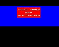 Cкриншот Manic Miner (1983), изображение № 732477 - RAWG