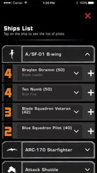 Cкриншот X-Wing Squad Builder by FFG, изображение № 1619197 - RAWG