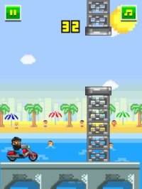 Cкриншот Beach Bikers - Free Retro 8-bit Pixel Motorcycle Games, изображение № 1711125 - RAWG
