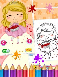 Cкриншот Sweet Little Girl Coloring Book Art Studio Paint and Draw Kids Game Valentine Day, изображение № 1632711 - RAWG