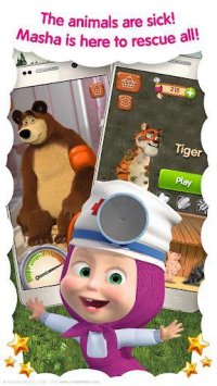Cкриншот Masha and the Bear: Free Animal Games for Kids, изображение № 1472582 - RAWG