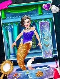 Cкриншот Ice Princess Mermaid Beauty Salon – Fun dress up and make up game for little stylist, изображение № 1831224 - RAWG
