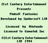 Cкриншот Pinball Fantasies (1992), изображение № 746569 - RAWG
