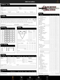 Cкриншот Real Sheet: D&D 3.0 Edition + Dice Table, изображение № 1663757 - RAWG