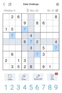 Cкриншот Sudoku - Free Classic Sudoku Puzzles, изображение № 2074776 - RAWG