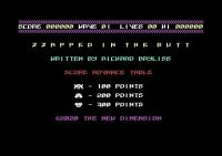 Cкриншот Zzapped in the Butt [Commodore 64], изображение № 2437444 - RAWG