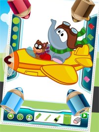Cкриншот Flying on Plane Coloring Book World Paint and Draw Game for Kids, изображение № 1632811 - RAWG