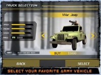 Cкриншот US Army Truck Driver Battle 3D- Driving Car in War, изображение № 917865 - RAWG