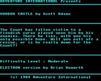 Cкриншот Voodoo Castle, изображение № 758019 - RAWG
