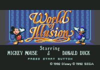 Cкриншот World of Illusion Starring Mickey Mouse and Donald Duck, изображение № 760968 - RAWG