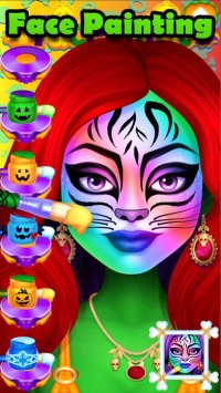 Cкриншот Halloween Girls MakeUp Makeover Party - Kids Games, изображение № 1962046 - RAWG