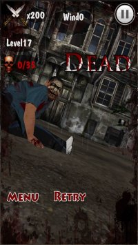 Cкриншот Zombie War-Knife Master3D, изображение № 1717241 - RAWG