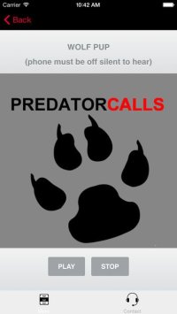 Cкриншот REAL Predator Calls - 40+ PREDATOR HUNTING CALLS! - BLUETOOTH COMPATIBLE, изображение № 1729322 - RAWG