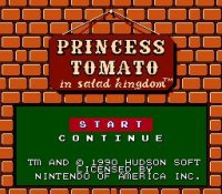 Cкриншот Princess Tomato in the Salad Kingdom (1988), изображение № 737268 - RAWG