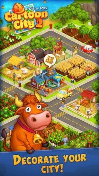 Cкриншот Cartoon City 2:Farm to Town.Build your home,house, изображение № 1434897 - RAWG