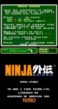 Cкриншот Ninja Gaiden (1988), изображение № 737110 - RAWG