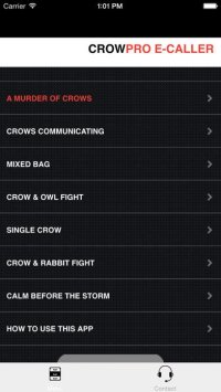 Cкриншот Crow Calls & Crow Sounds for Crow Hunting + BLUETOOTH COMPATIBLE, изображение № 1729350 - RAWG