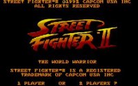Cкриншот Street Fighter II: The World Warrior (1991), изображение № 745513 - RAWG