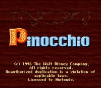 Cкриншот Pinocchio (1996), изображение № 751783 - RAWG