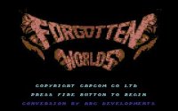 Cкриншот Forgotten Worlds (1988), изображение № 744385 - RAWG