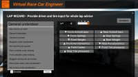 Cкриншот Virtual Race Car Engineer 2020, изображение № 3624848 - RAWG