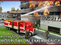 Cкриншот Rescue Fire Truck Simulator Game: 911 Firefighter, изображение № 974865 - RAWG