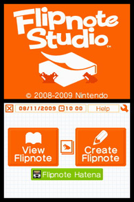 Cкриншот Flipnote Studio, изображение № 252220 - RAWG