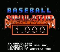 Cкриншот Baseball Simulator 1.000, изображение № 734692 - RAWG