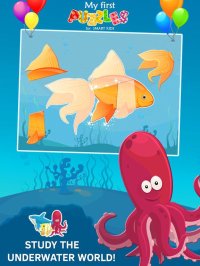 Cкриншот Animated Fish Jigsaw Puzzles for Kids and Toddlers, изображение № 964655 - RAWG