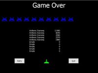 Cкриншот Space Invaders (itch) (anthonyscarangella608), изображение № 2479607 - RAWG