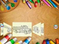 Cкриншот Fire Trucks - Coloring Book, изображение № 1648470 - RAWG