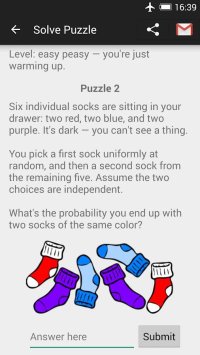 Cкриншот Probability Math Puzzles, изображение № 3276928 - RAWG