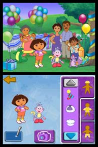 Cкриншот Dora the Explorer: Dora's Big Birthday Adventure, изображение № 246033 - RAWG