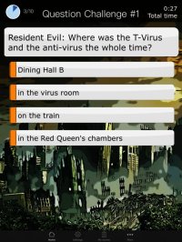Cкриншот Zombie Quiz App for the Resident Evil Movies, изображение № 1650050 - RAWG