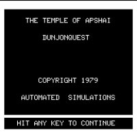 Cкриншот Temple of Apshai, изображение № 745717 - RAWG