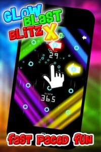 Cкриншот Glow Blast Blitz X - the free fast and furious training game for tap tap games, изображение № 1757862 - RAWG