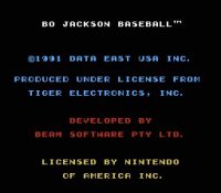 Cкриншот Bo Jackson Baseball, изображение № 734851 - RAWG