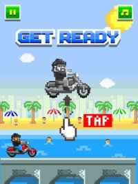 Cкриншот Beach Bikers - Free Retro 8-bit Pixel Motorcycle Games, изображение № 1711124 - RAWG