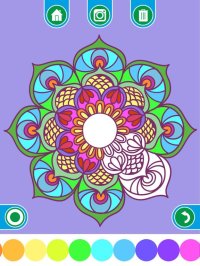 Cкриншот Coloring Books for adults - Mandala , ornament , anti-stress , art therapy, изображение № 1605852 - RAWG