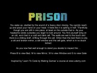 Cкриншот Prison Escape - A Text Adventure, изображение № 1059614 - RAWG