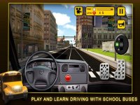 Cкриншот School Bus Simulator 3D – Drive crazy in city & Take Parking duty challenges for kids fun, изображение № 919166 - RAWG