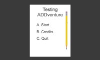 Cкриншот Testing ADDventure, изображение № 1300121 - RAWG