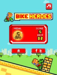 Cкриншот Bike Heroes - Play Free 8-bit Pixel Moto Racing Games, изображение № 1711072 - RAWG