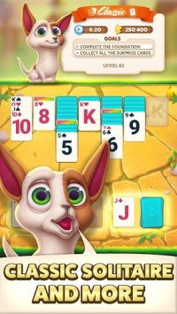 Cкриншот Solitaire Pets Adventure - Classic Card Game, изображение № 1476213 - RAWG