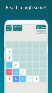 Cкриншот The classic 2048 - Puzzle game 🚀, изображение № 1581522 - RAWG