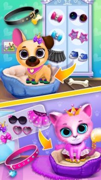 Cкриншот Kiki & Fifi Pet Friends - Furry Kitty & Puppy Care, изображение № 1592168 - RAWG